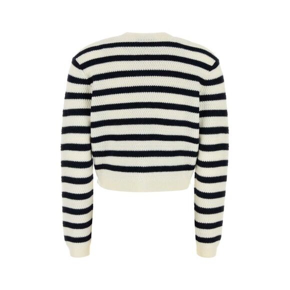 A.P.C. Women Embroidered Wool Manon Cardigan